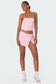Selena Asymmetric Wrap Mini Skirt