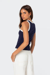 Tammy Contrast Tank Top