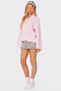 Amour High Neck Oversized Zip Sweater