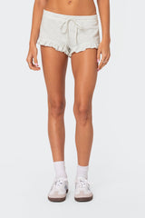 Randi Ruffled Micro Shorts