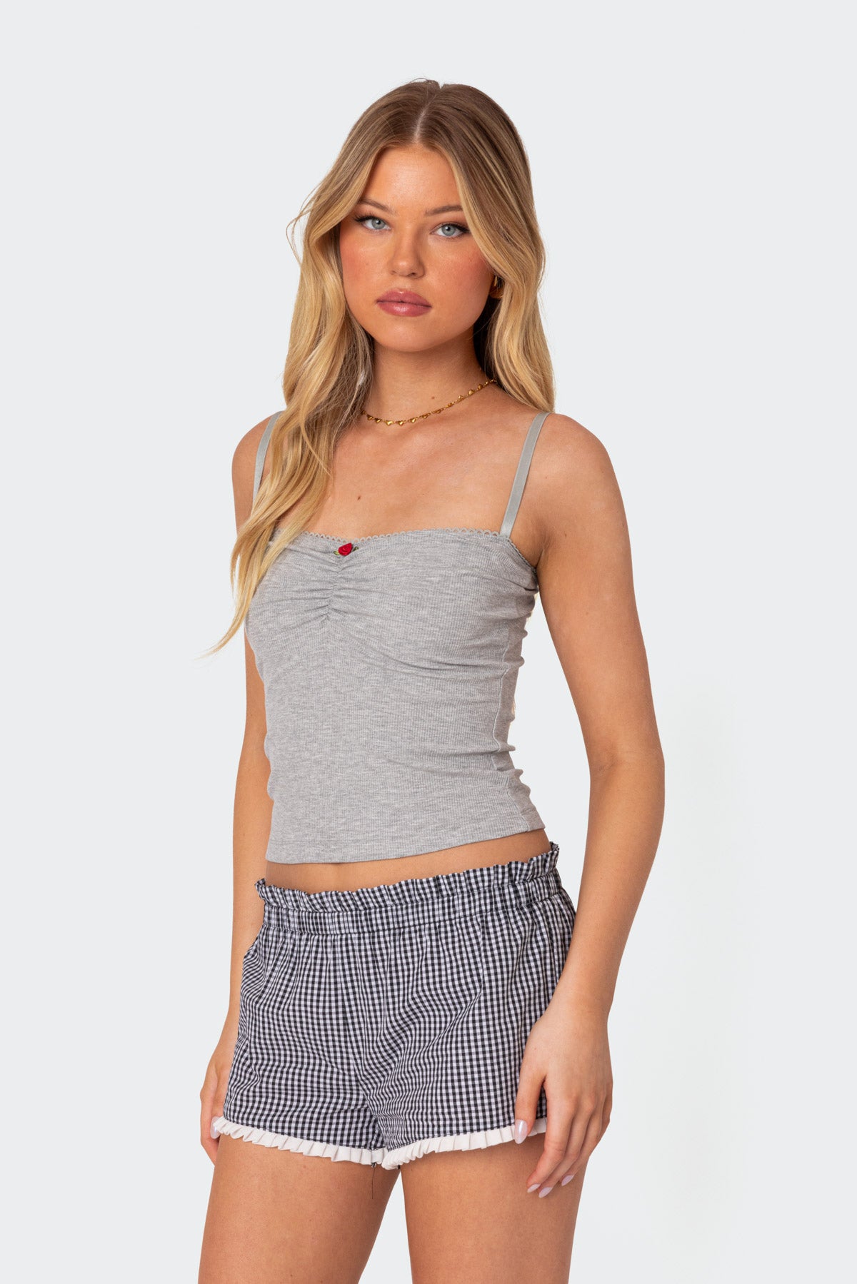 Karlee Ribbed Tank Top