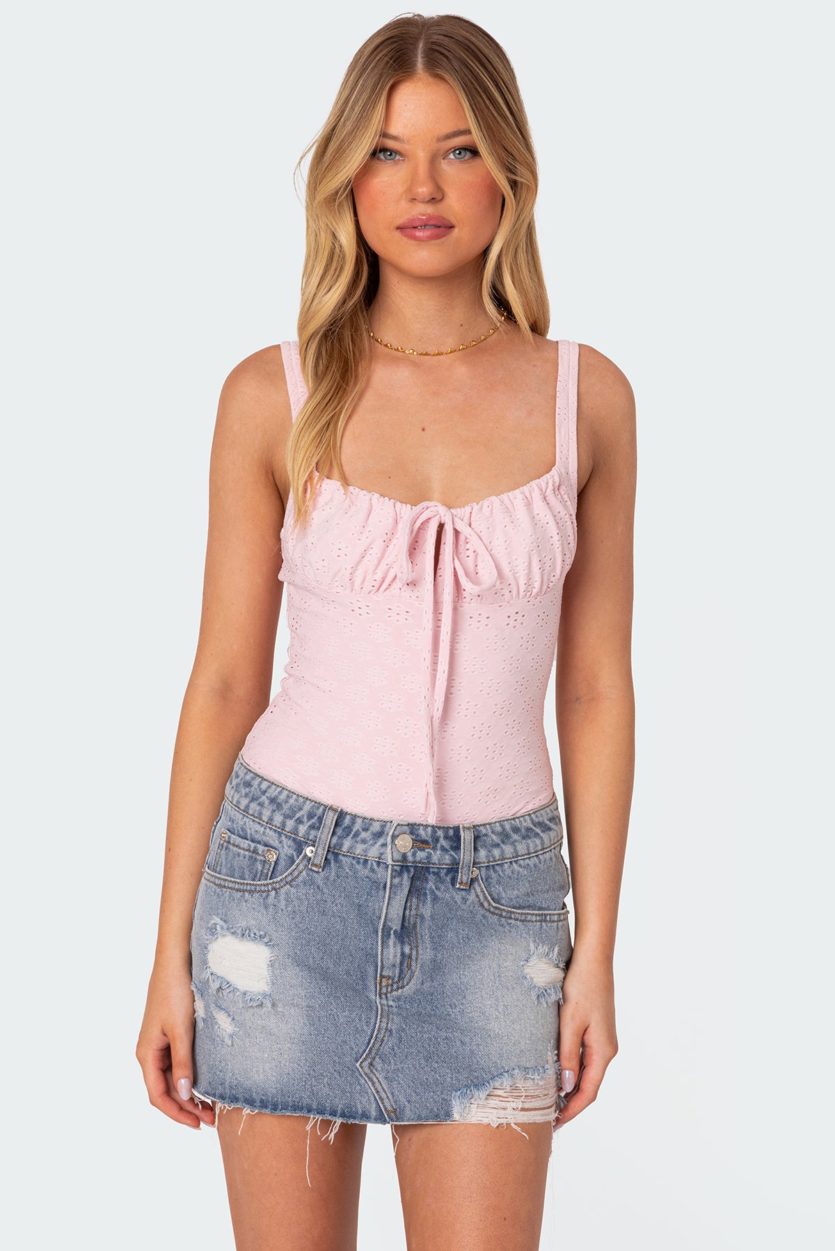 Carol Eyelet Bodysuit