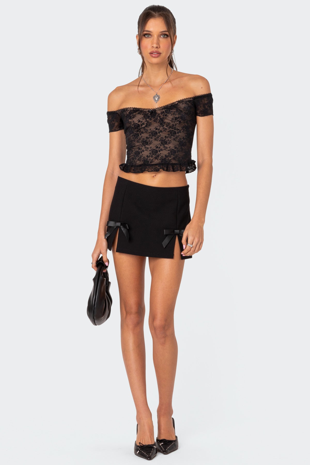 Addie Off Shoulder Lace Top