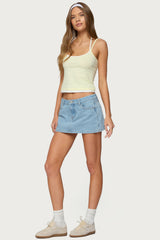 Roya Layered Halter Tank Top