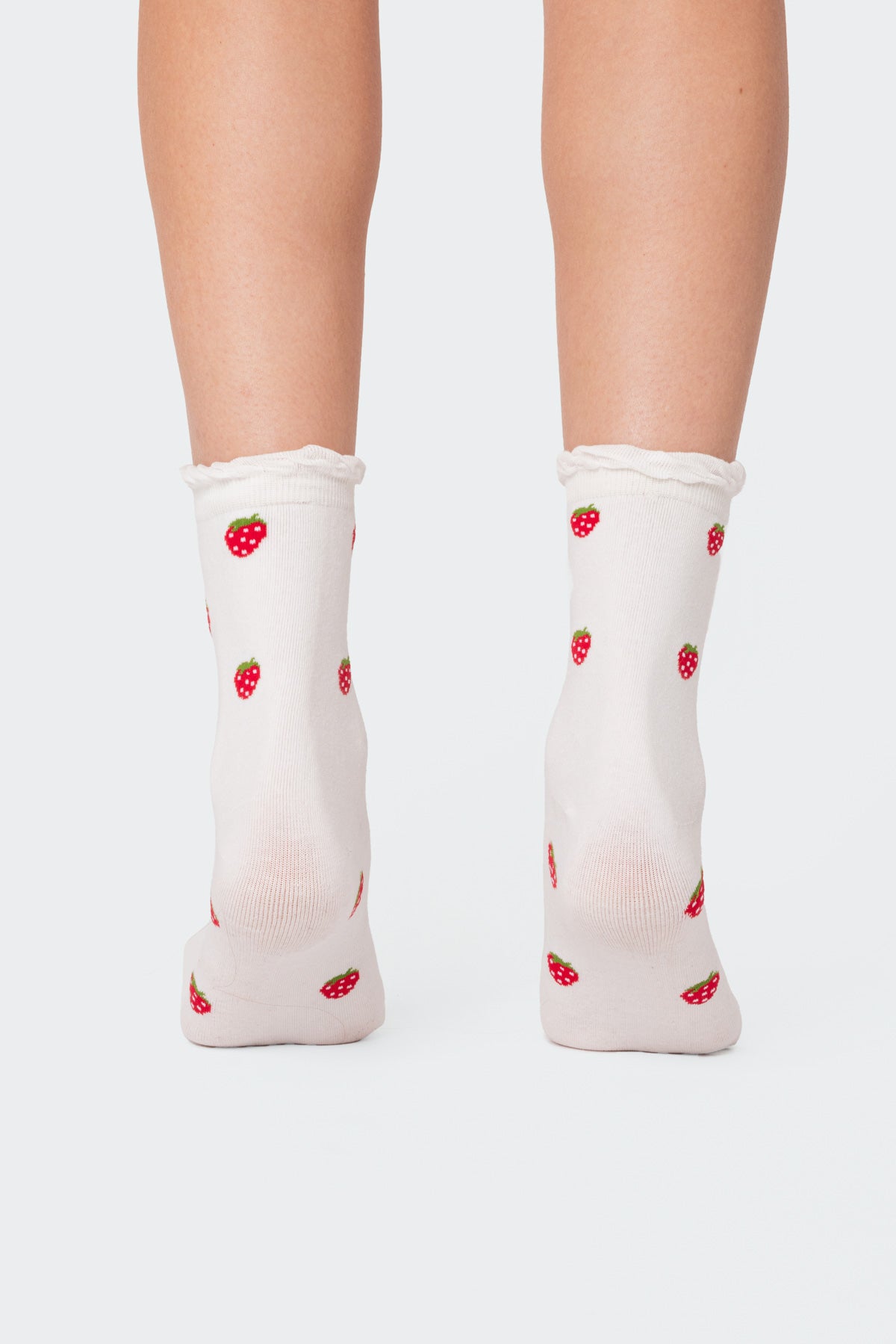 Strawberry Frill Socks