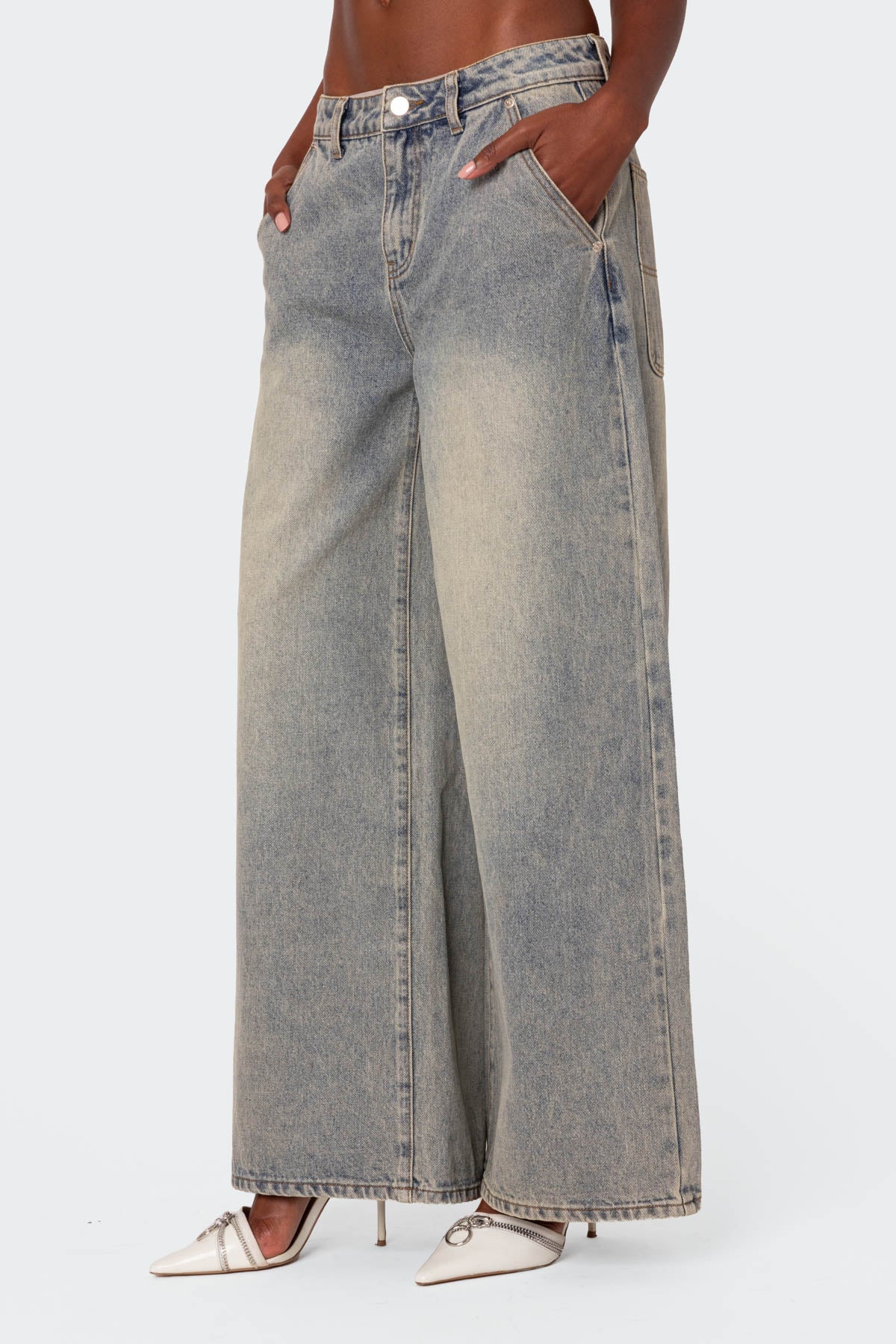 Super Baggy Wide Leg Jeans