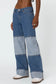 Lindsey Two Tone Cuffed Jeans