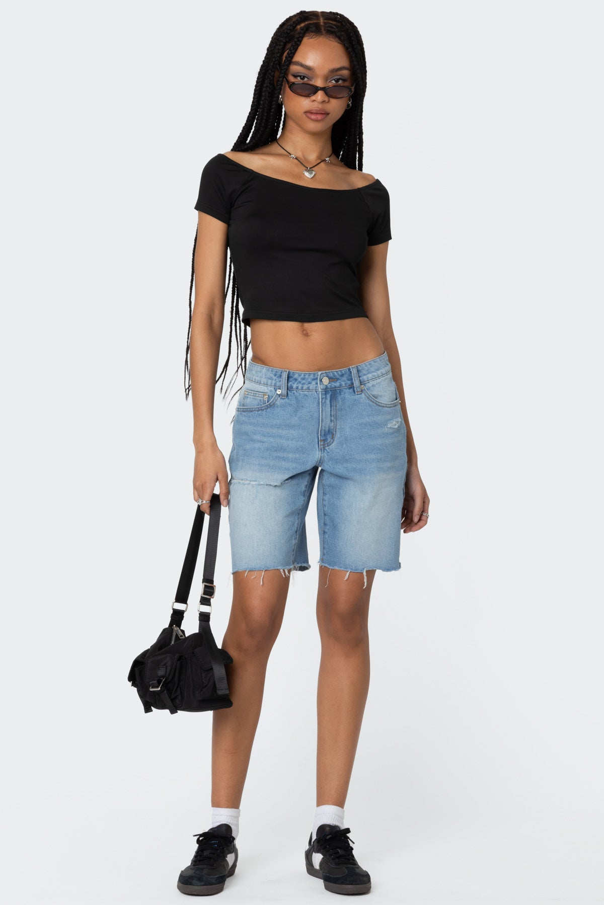 Riptide Denim Bermuda Shorts