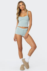 Maelle Pointelle Micro Shorts