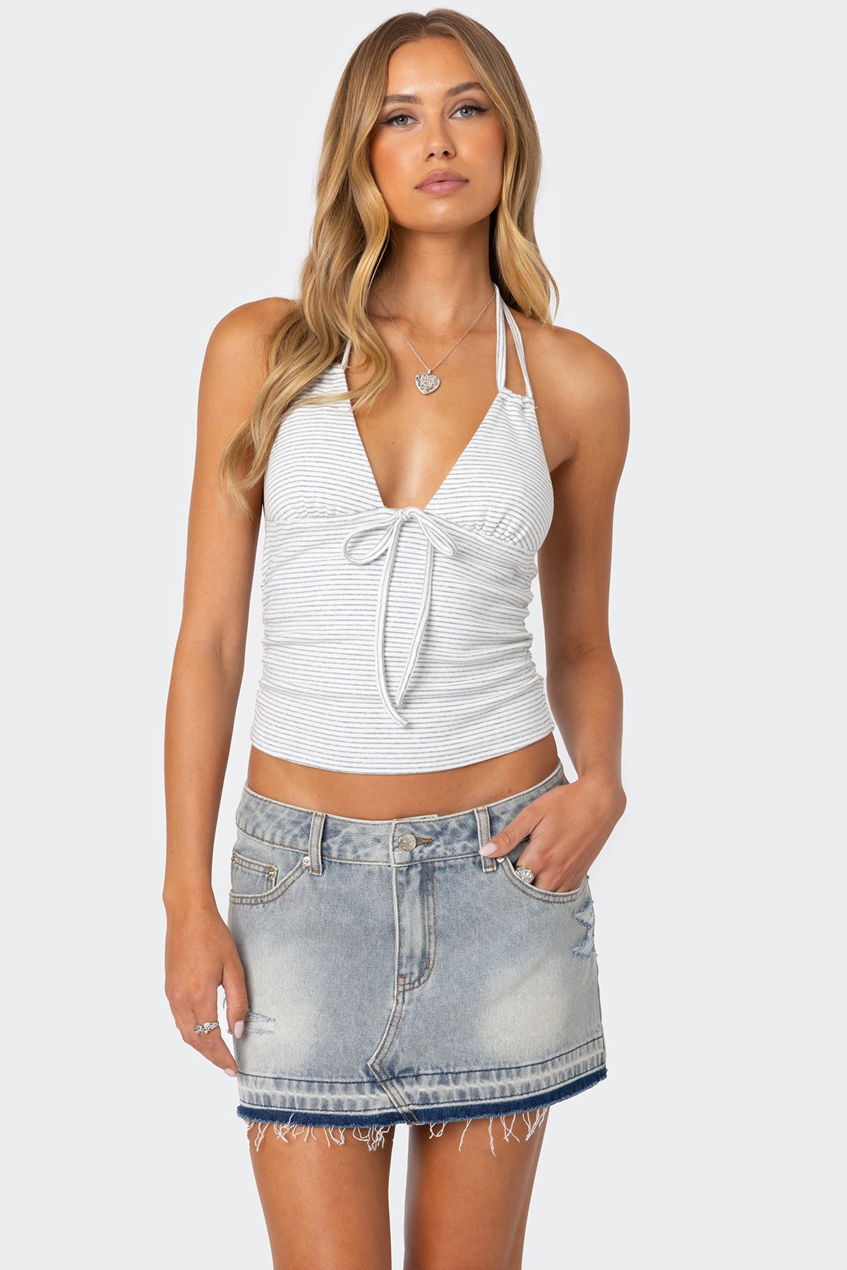 Lanai Striped Halter Top