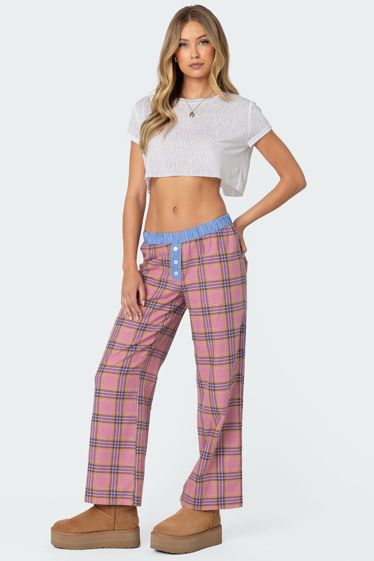 Plaid & Stripe Pants