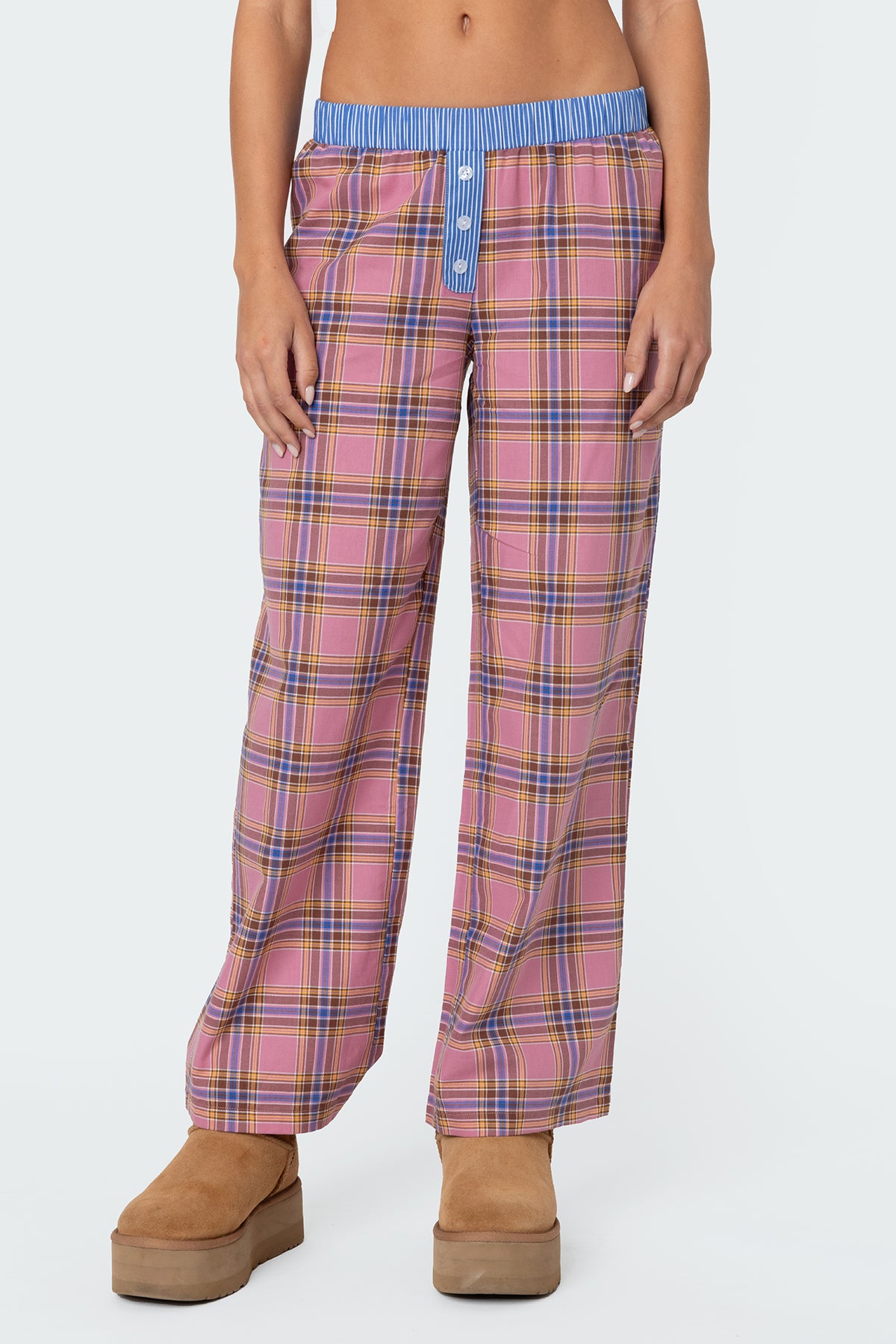 Plaid & Stripe Pants