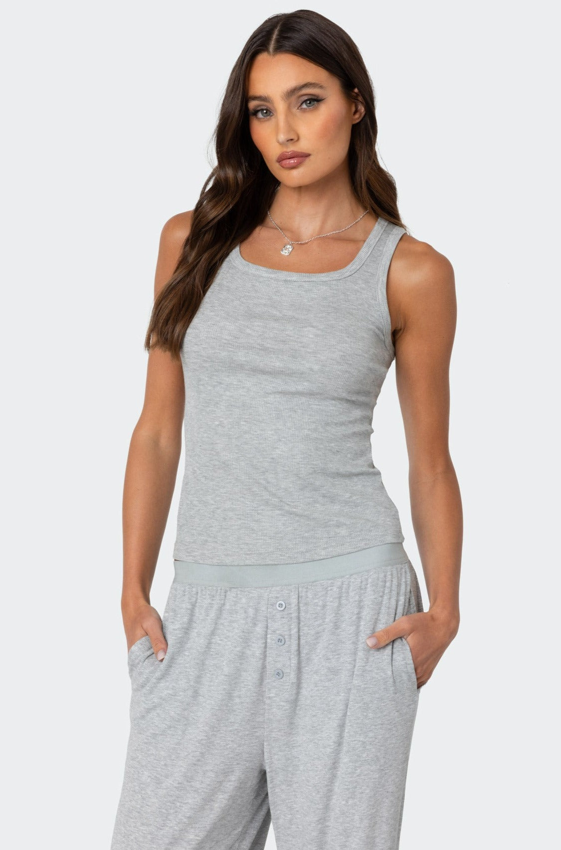 Kylian Ribbed Tank Top