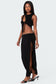 Goldie Slitted Drawstring Maxi Skirt