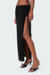 Goldie Slitted Drawstring Maxi Skirt