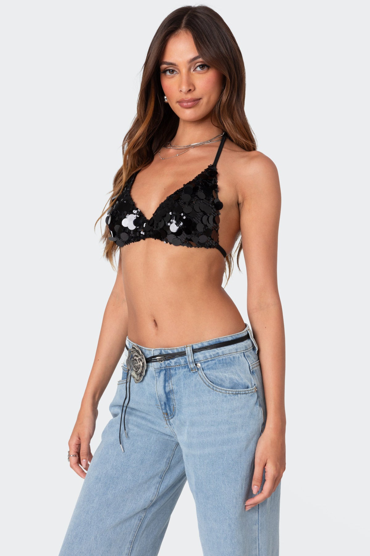 Sabina Sequin Bralette