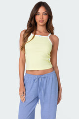 Ramira Contrast Tank Top