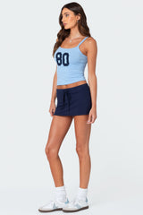 Bayside Slitted Micro Skort