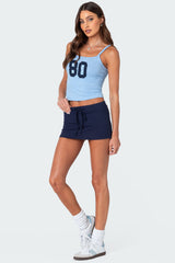 Bayside Slitted Micro Skort