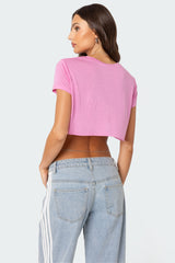 Seville Cropped T Shirt