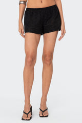 Jael Eyelet Shorts