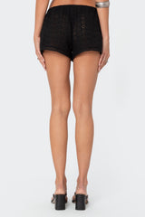 Jael Eyelet Shorts