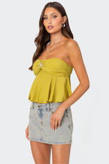 Starfish Strapless Top