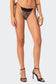 Lacey Leopard String Bikini Bottom