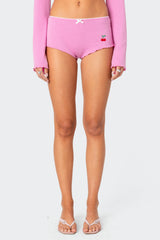 Cherrie Pointelle Shorts