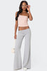 Wide Leg Foldover Pants