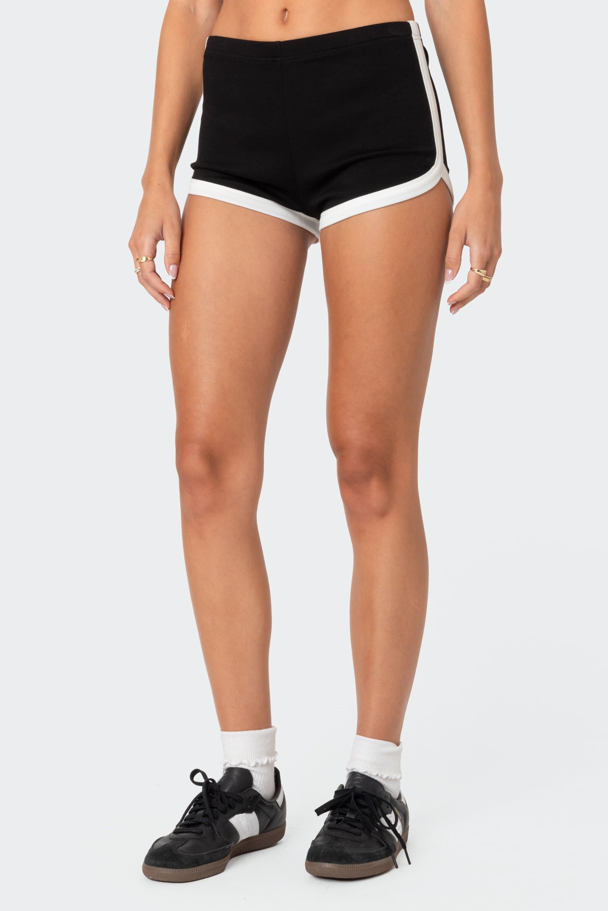 Elana Contrast Micro Shorts