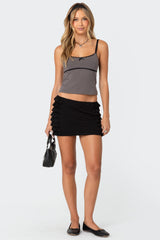 Elin Lace Trim Tank Top