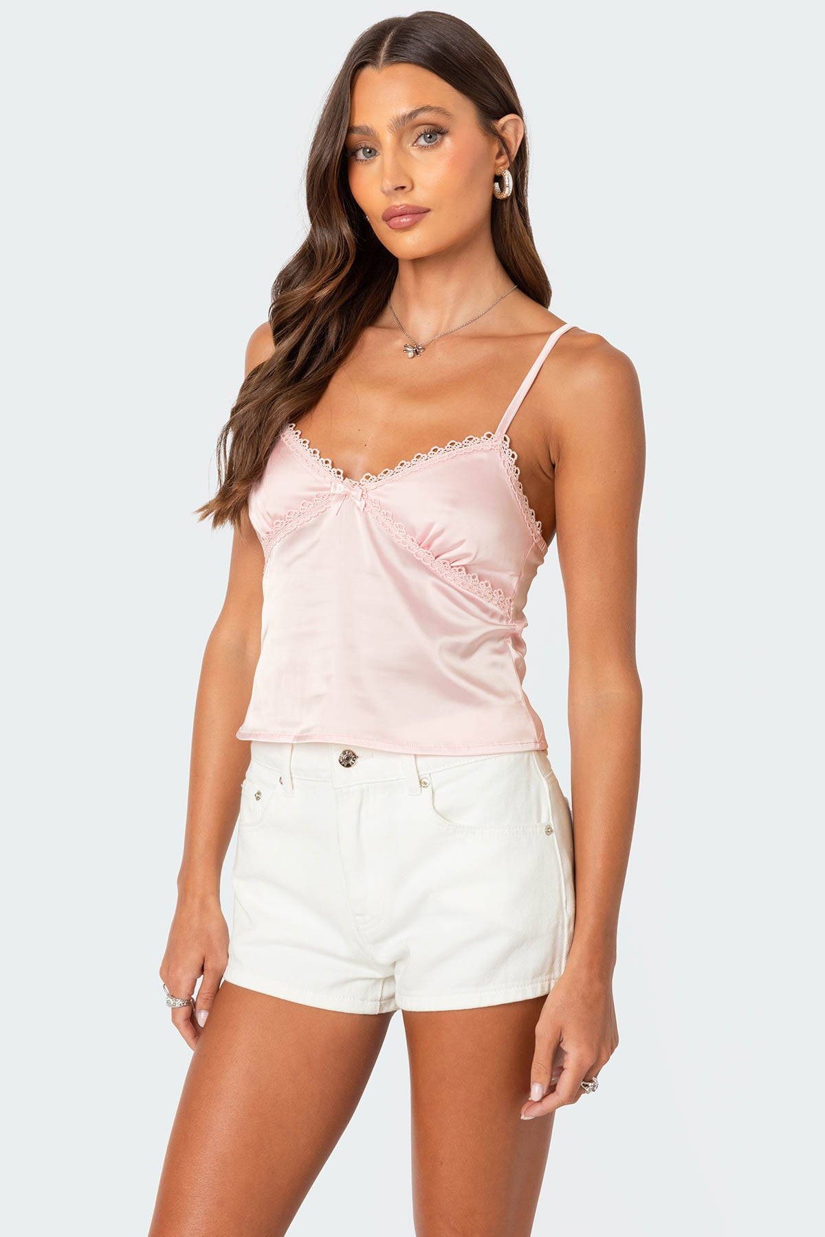 Imani Satin Tank Top