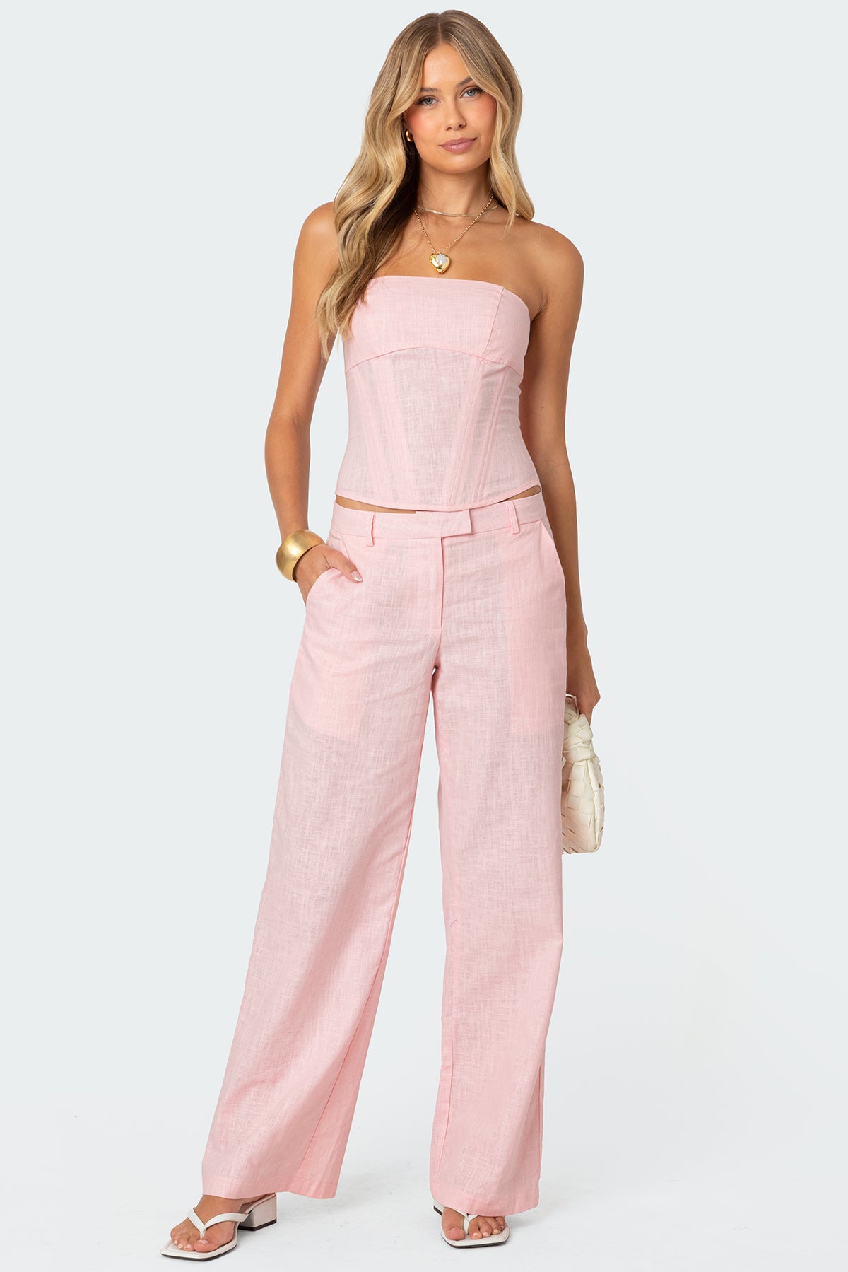 Arya Linen Look Pants