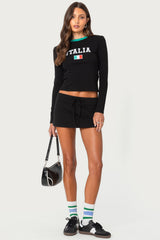 Italy Long Sleeve T Shirt