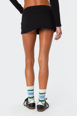 Bayside Slitted Micro Skort