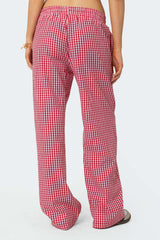 Taya Gingham Pants