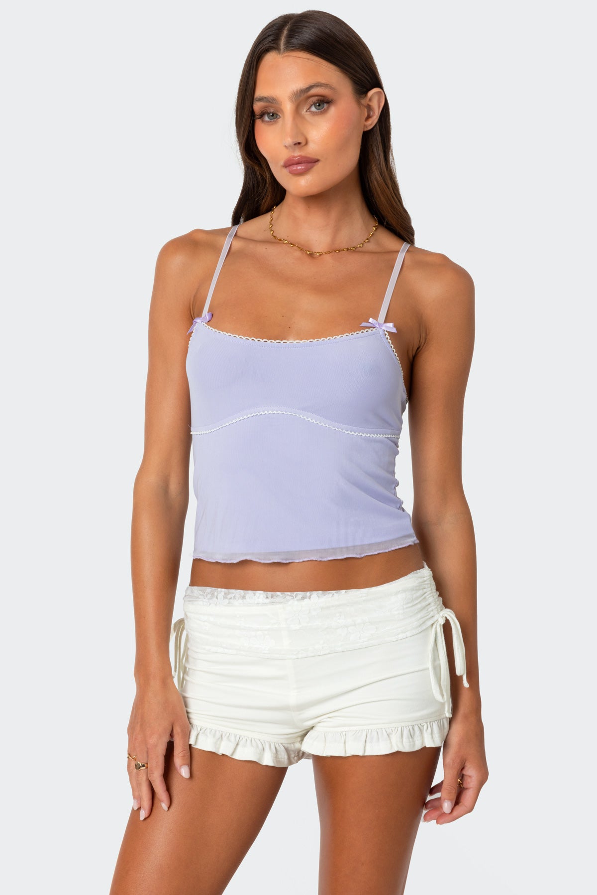 Bethany Mesh Tank Top – edikted