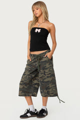 Bow Patch Tube Top