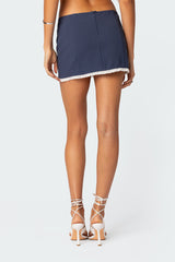 Thora Woven Mini Skirt