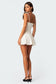 Perri Pleated Corset Mini Dress