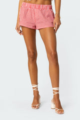 Gingham Boxer Shorts