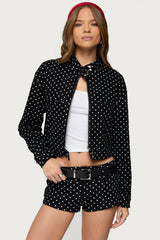 Tabitha Polka Dot Jacket
