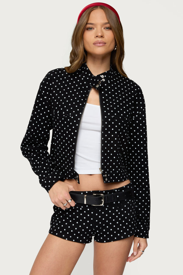 Tabitha Polka Dot Jacket