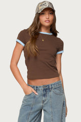 Zeke Contrast T Shirt