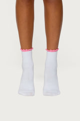 Heart & Bow Pilates Socks