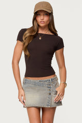 Becca Boat Neck Top