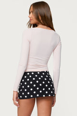 Orla Peekaboo Lace Cupped Top