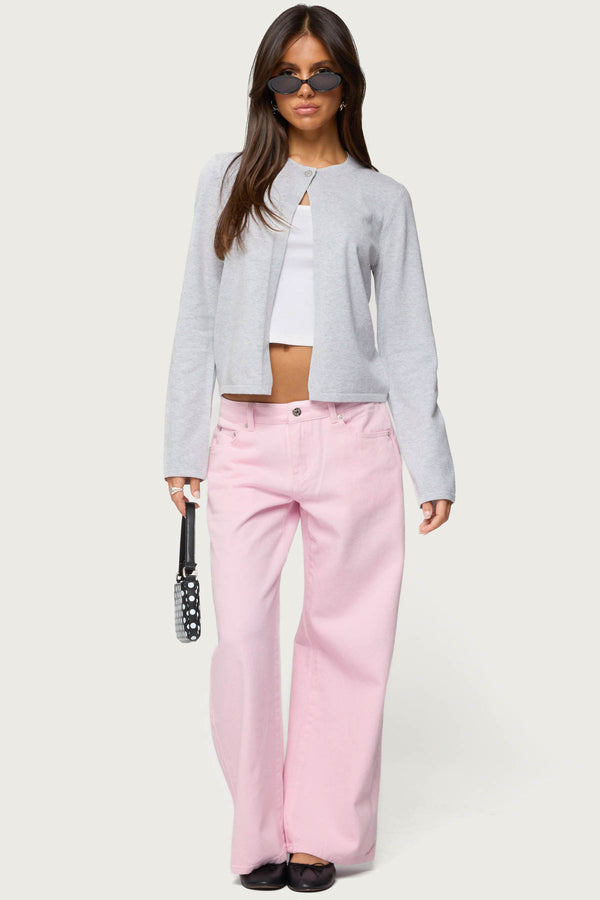 Petite Roman Low Rise Baggy Jeans