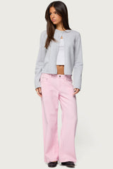 Petite Roman Low Rise Baggy Jeans